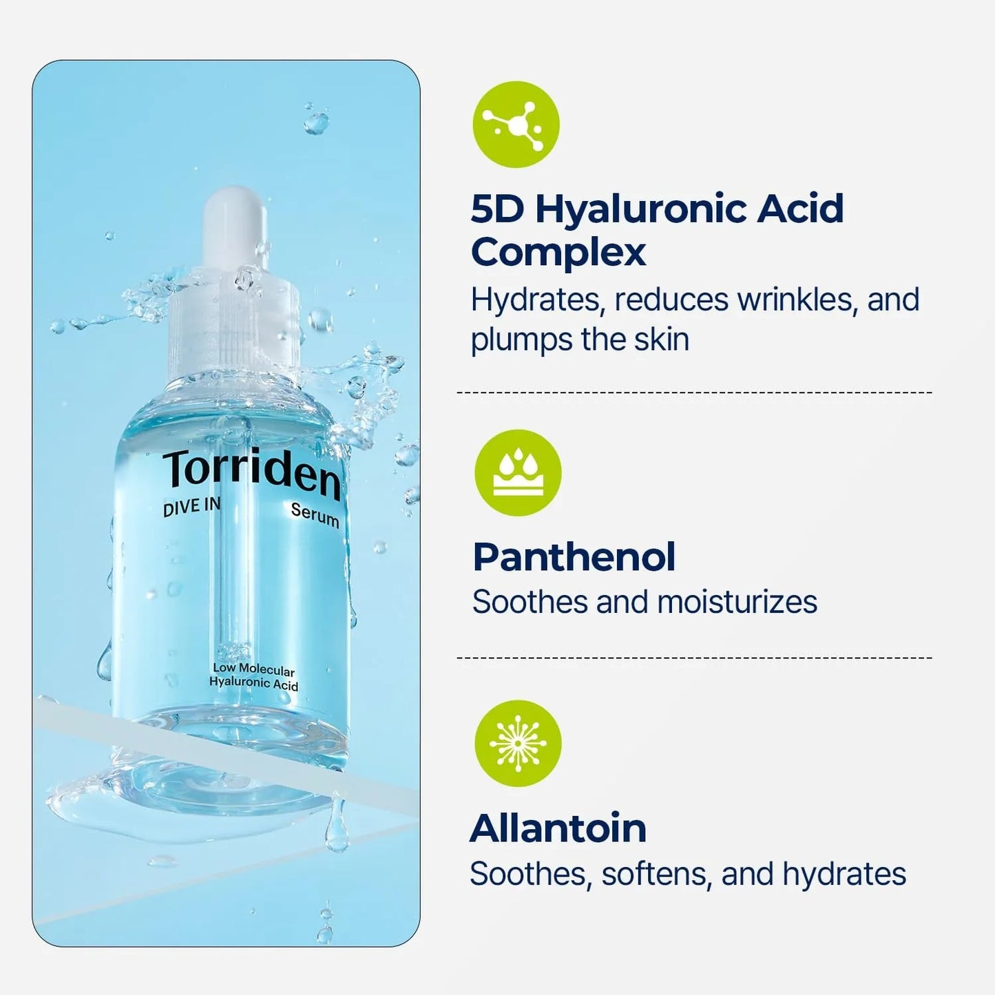 TORRIDEN DIVE-IN Low Molecular Hyaluronic Acid Serum 50ml