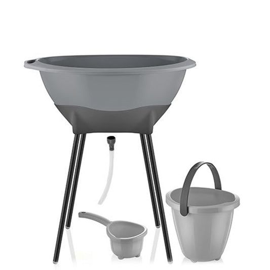 Babyjem - Elegant Bath Tub Set - Grey