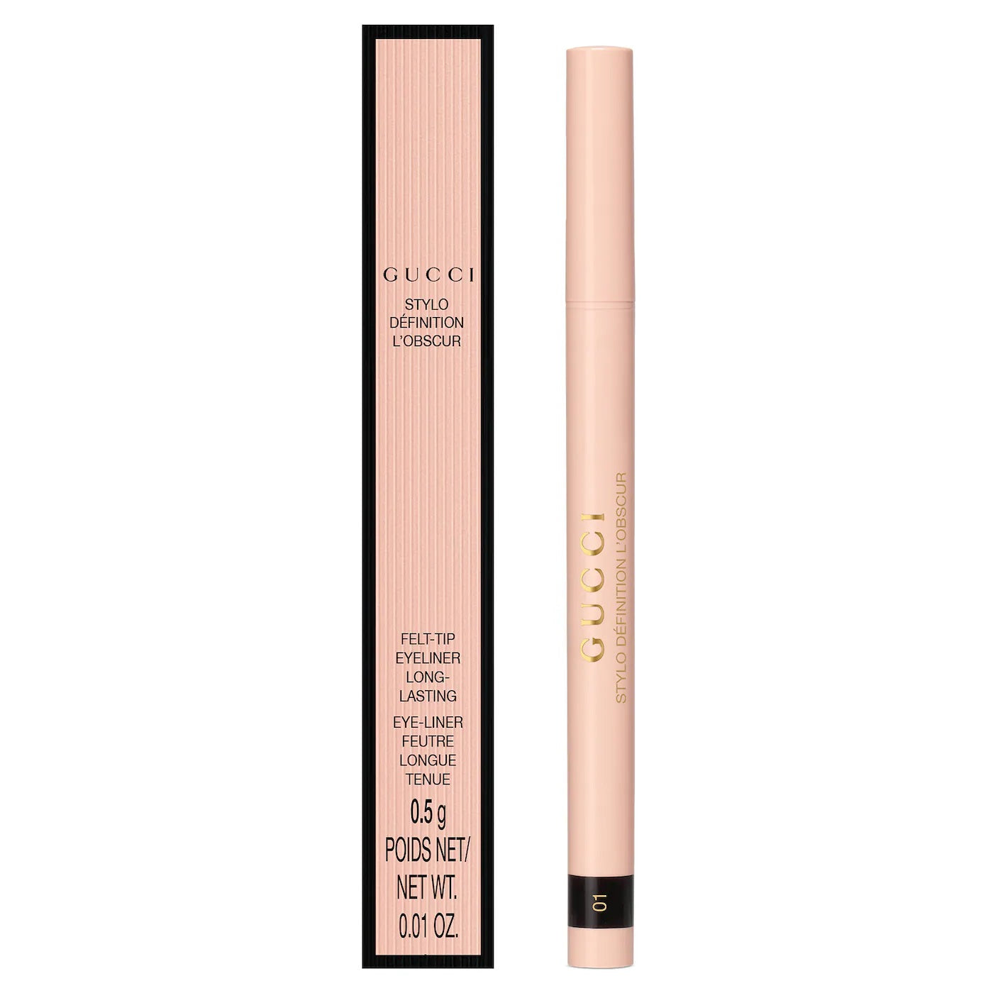 Gucci Eve Black Stylo Définition L’Obscur Ink Liner, 0.5g