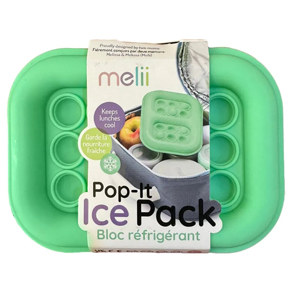 Melii - Silicone Pop-It Ice Pack - Green