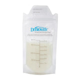 Dr. Brown's Breastmilk Storage Bag Pack of 50 - 180ml