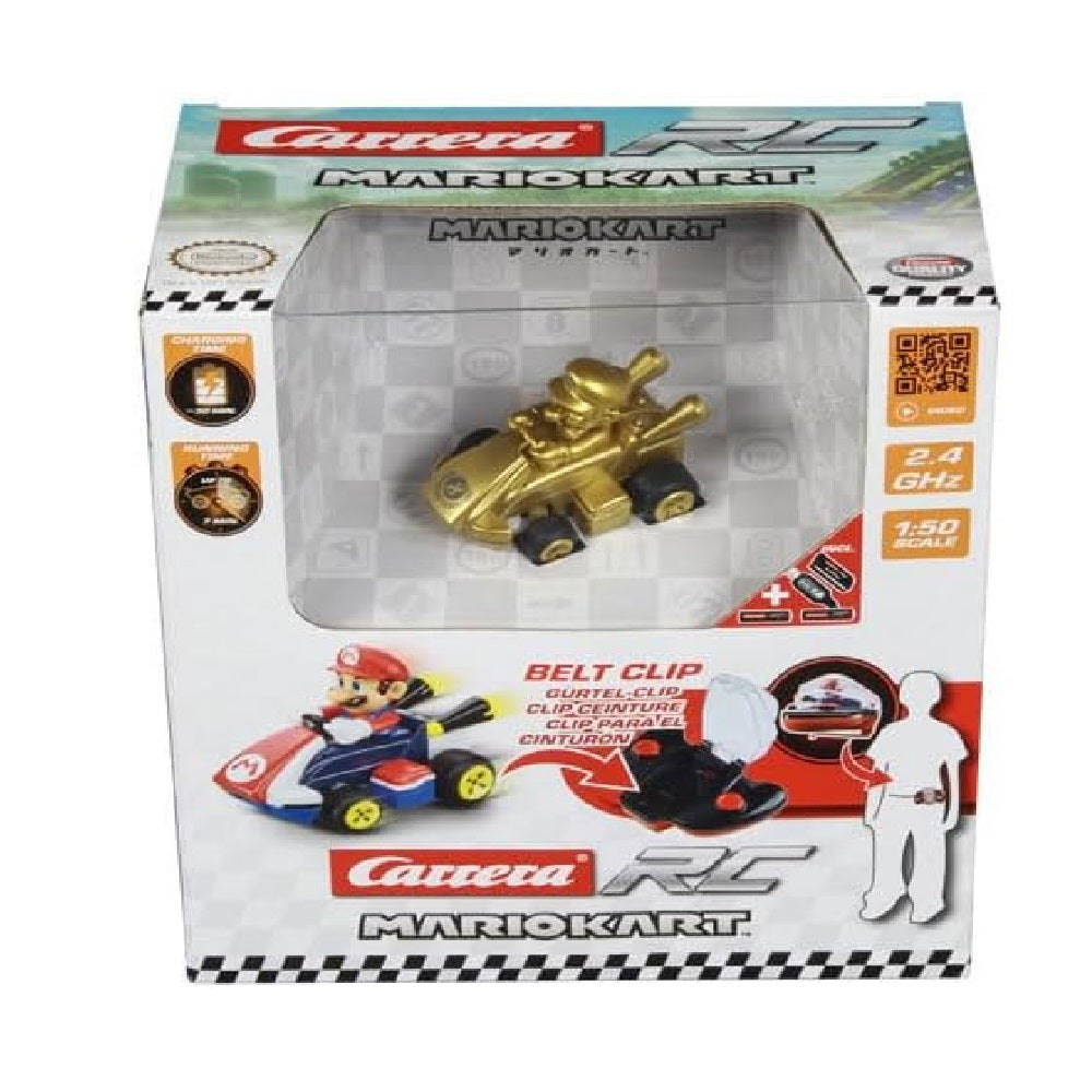 Carrera 2.4 GHz Mario Kart(TM) Mini RC, Mario - Gold