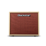 مكبر صوت جيتار Blackstar Debut 50R 1 × 12 بوصة بقوة 50 وات، لون كريمي، لمسة نهائية بلون الدم الأحمر