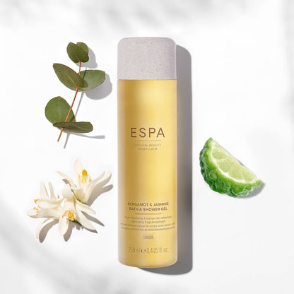 Espa Bergamot and Jasmine Bath and Shower Gel 250ml