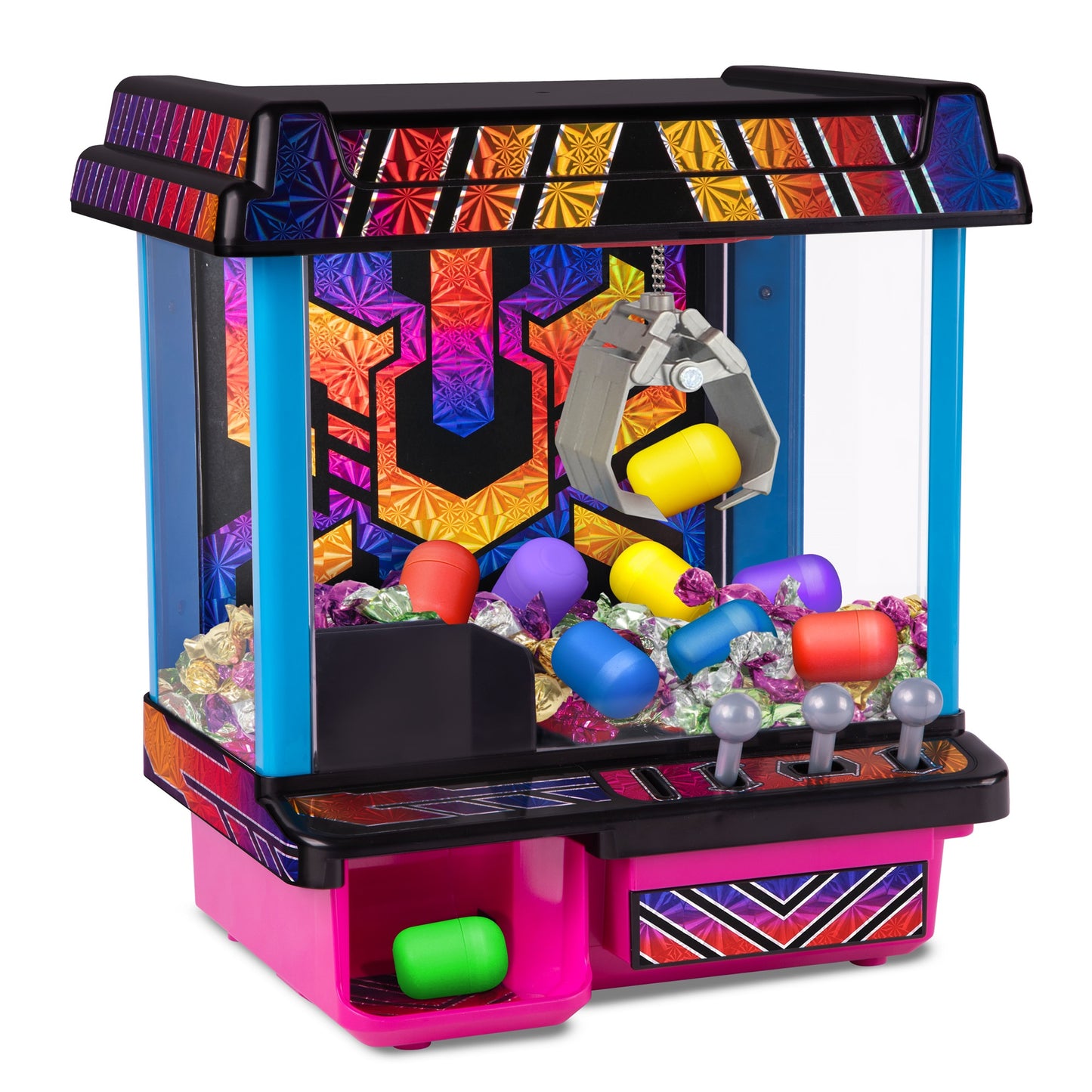 Ambassador - Electronic Arcade Claw Crane Game (Hyper Neon Black Series)