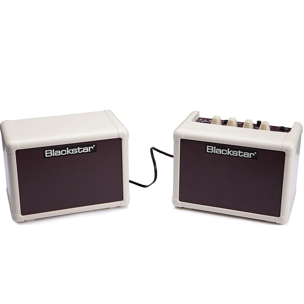 Blackstar Fly 3 Stereo Pack - 6 Watt 2 x 3" Vintage Guitar Combo Mini Amplifier with Extension Speaker