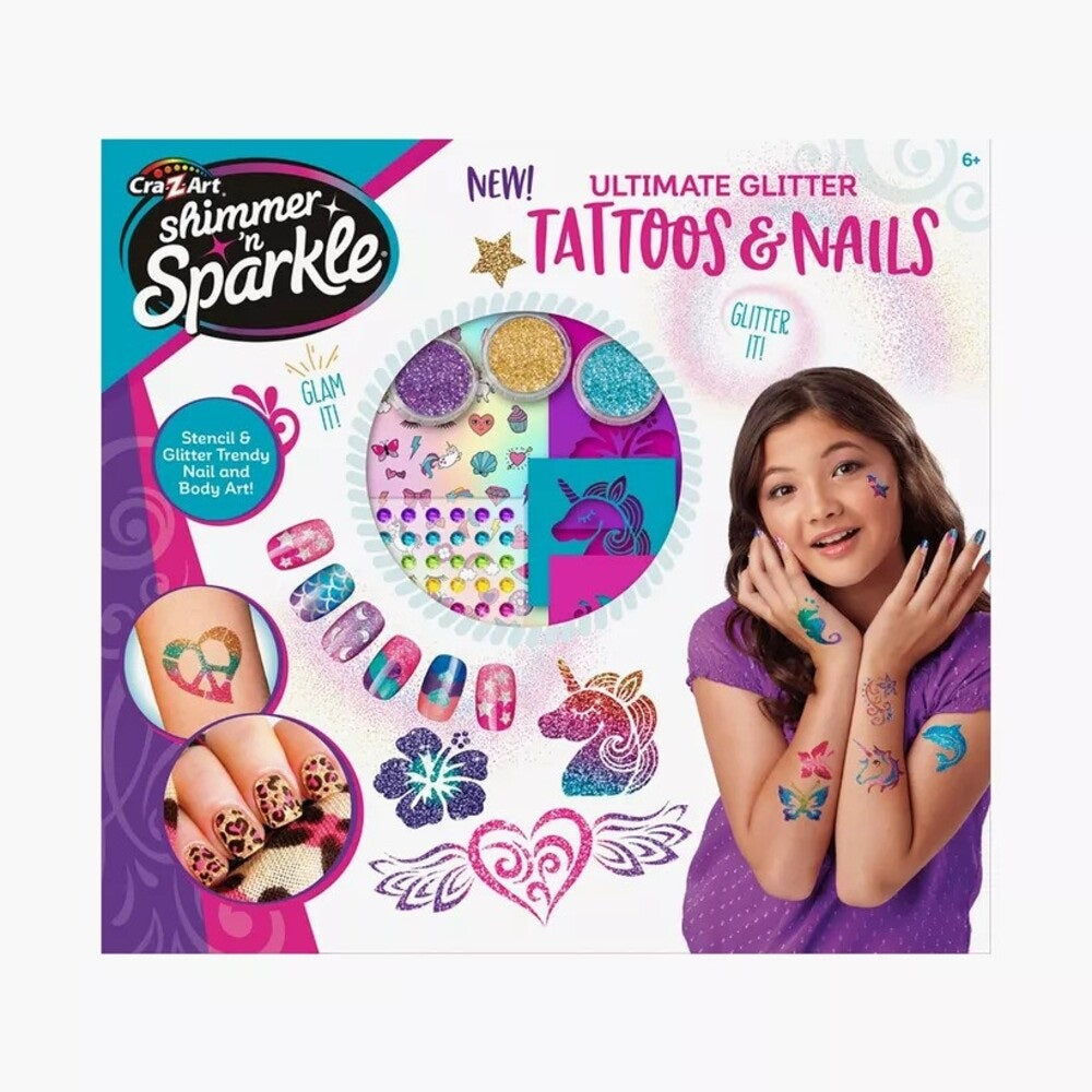 Shimmer N Sparkle Nails & Body Tattoos (SNS-65502)