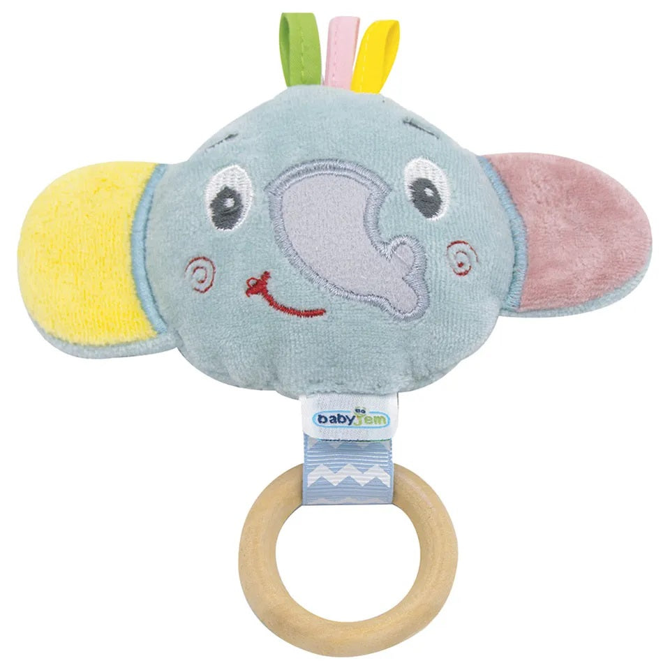 Babyjem - Small Elephant Toy - Green