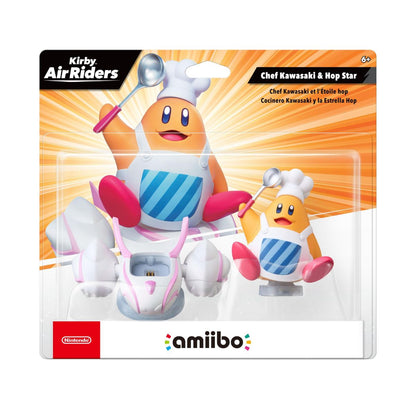 Nintendo Switch 2 Chef Kawasaki & Hop Star amiibo (Kirby Air Riders)