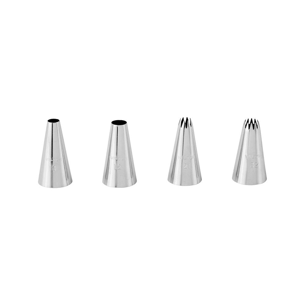 Wilton Large Decorating Tips, Set of 4