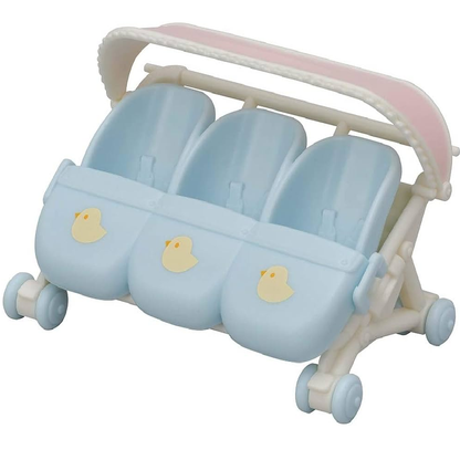 Sylvanian Families Triplets Stroller