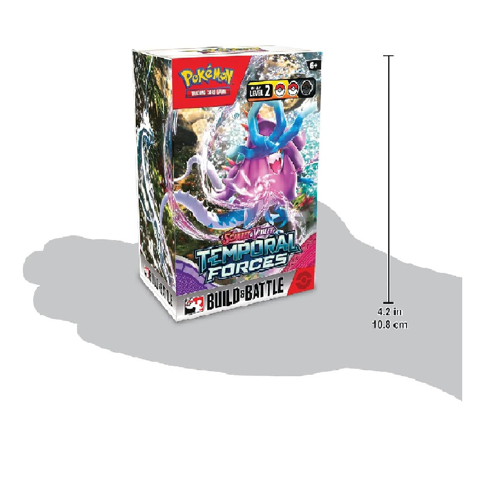 Pokemon TCG: Scarlet Violet SV05 Temporal Forces Build & Battle Box