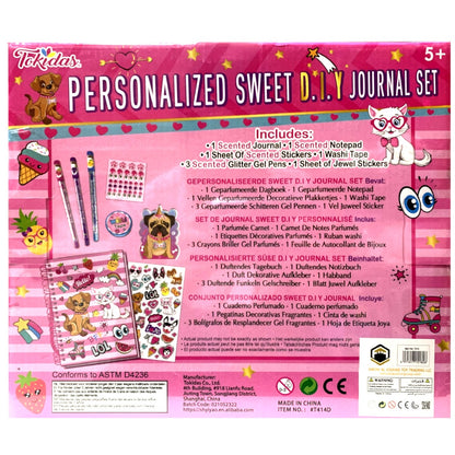 Tokidas Personalized Sweet D.I.Y Journal Set