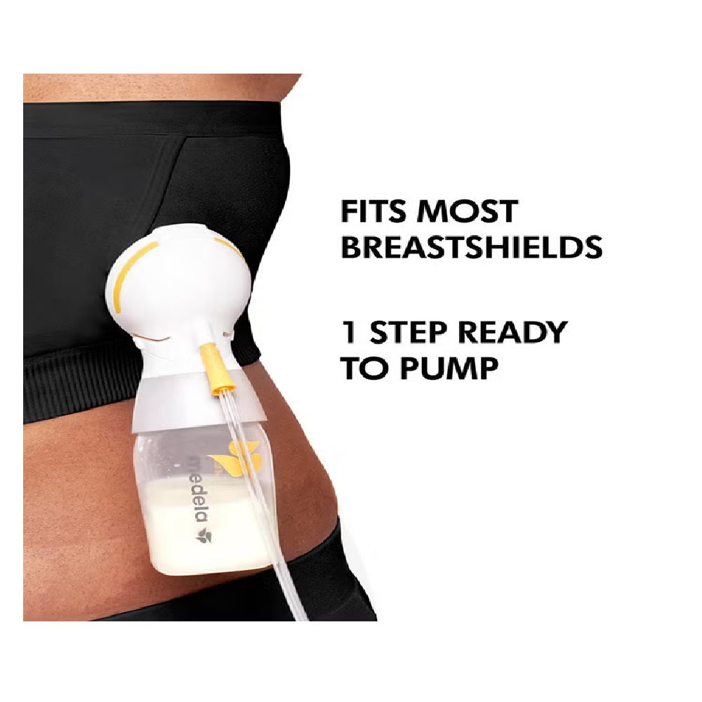 Medela Easy Expression Hands-Free Pumping Bra Black Small