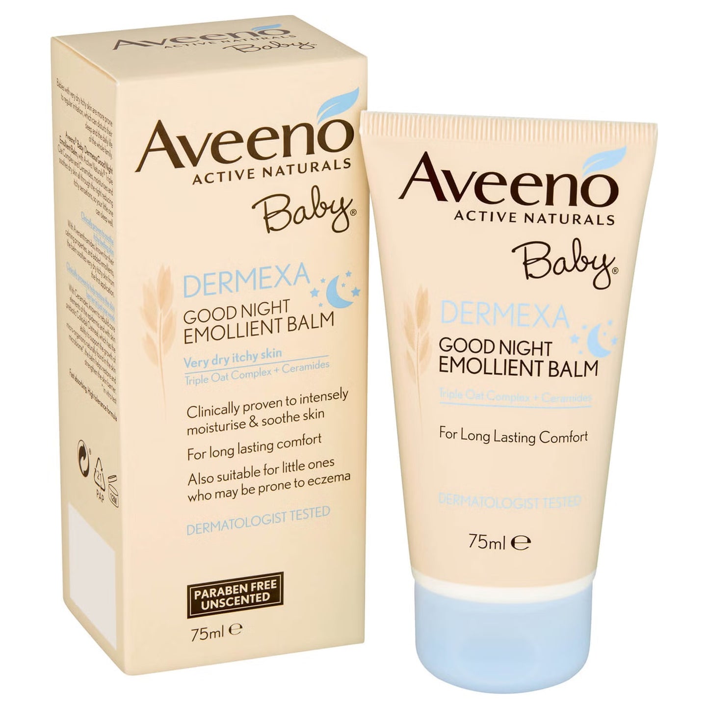 Aveeno Baby Dermexa Good Night Emollient Balm 75ml