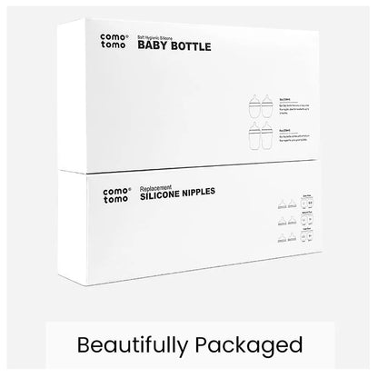 Comotomo - Baby Feeding Bottle Bundle - Pink