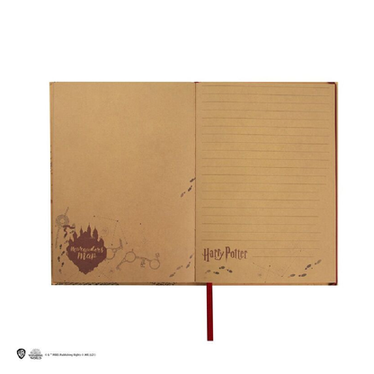 Cinereplica: دفتر ملاحظات - خريطة Marauder القابلة للطي