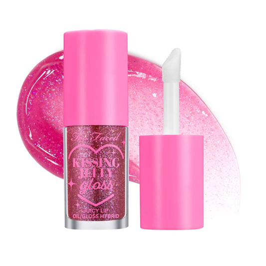 Too Faced Kissing Jelly Lip Oil Gloss 4.5ml - Grape Soda