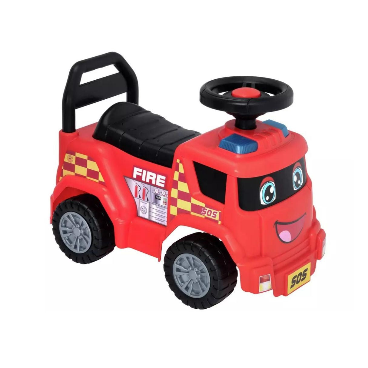 Evo Fire Engine Foot To Floor Ride On