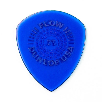 Dunlop Flow 0.73mm Standard Grip Guitar Pick Pack of 6