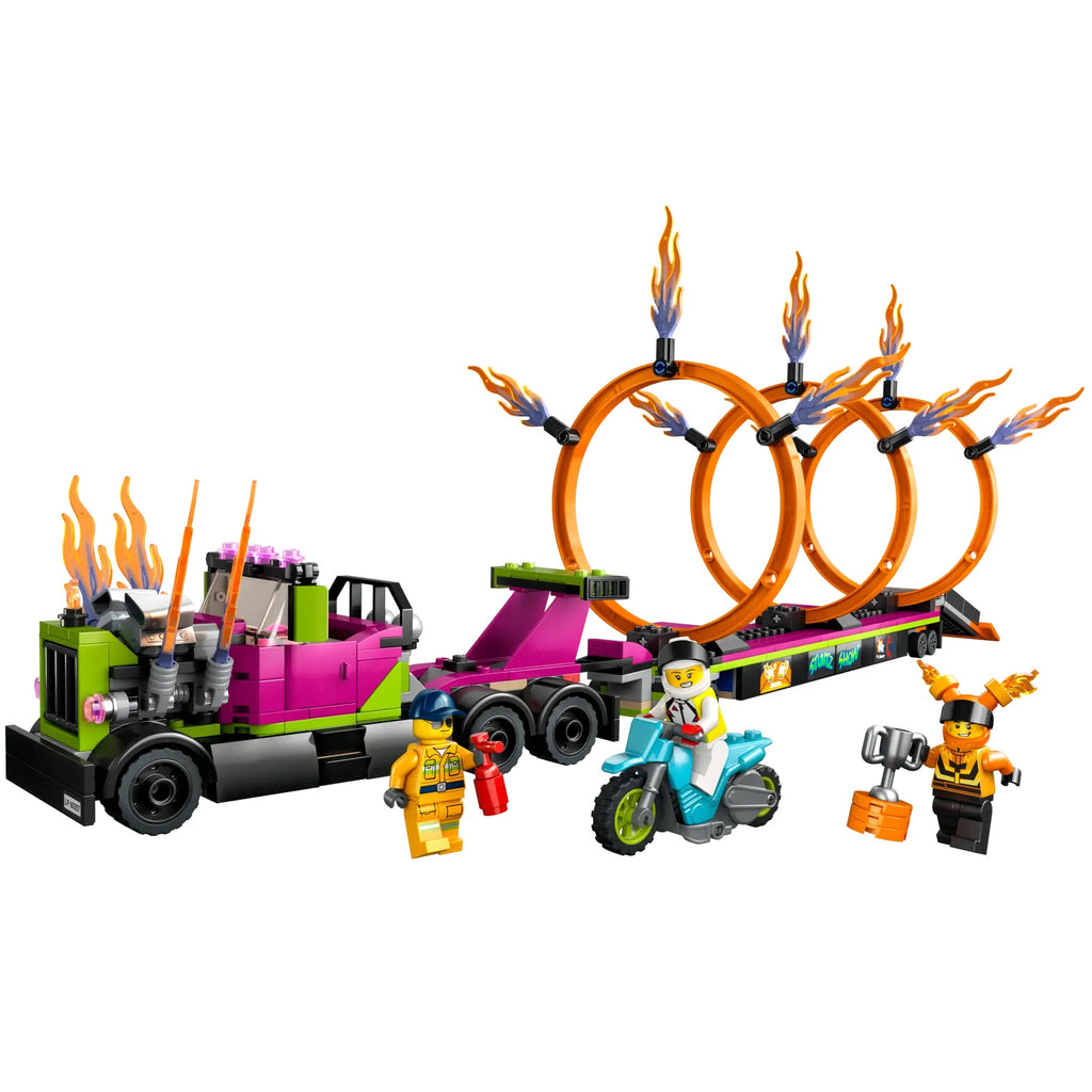 LEGO 60357 Stunt Truck & Ring of Fire Challenge