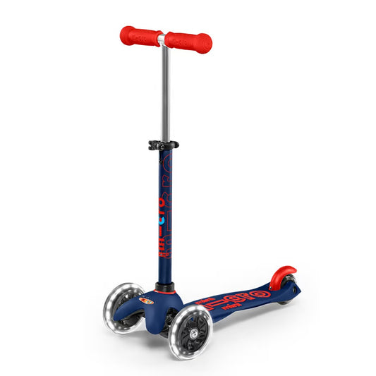 Mini Micro - Deluxe Scooter LED - Navy Blue