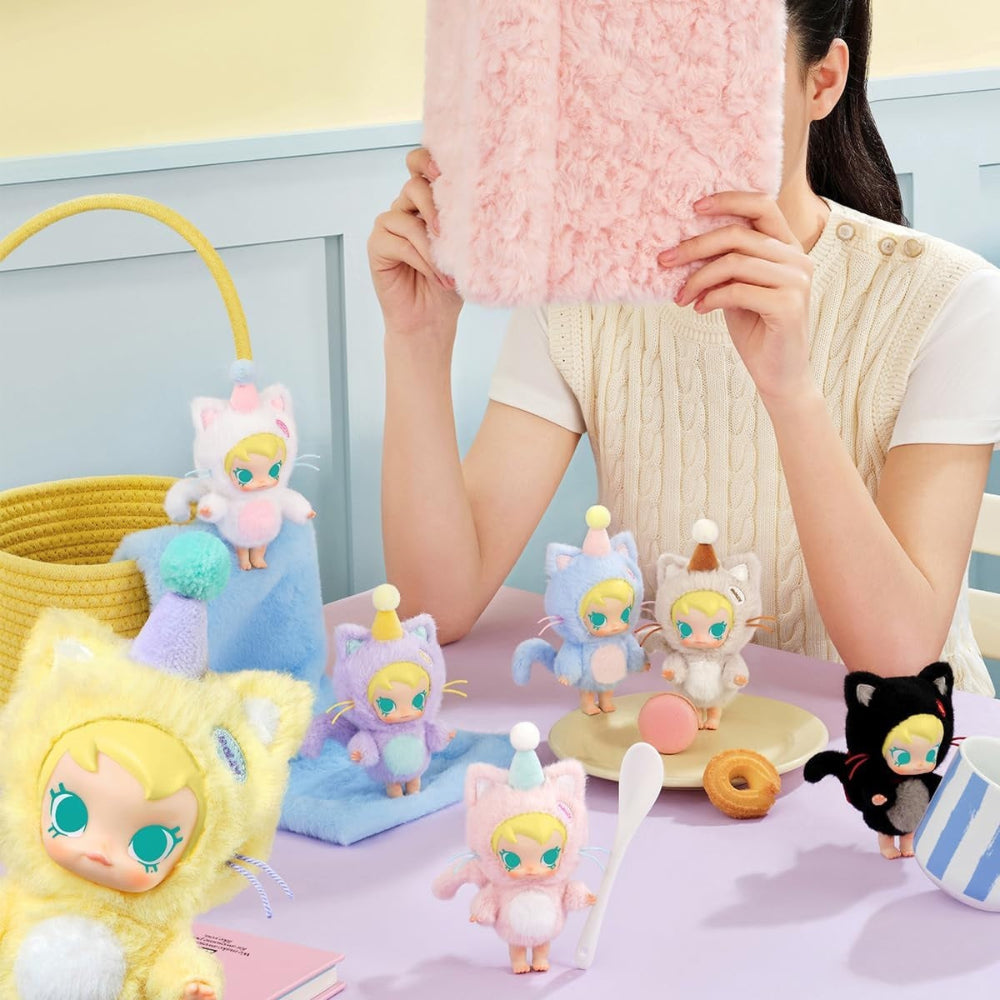 Pop Mart Labubu Baby Molly Pocket Friends Vinyl Plush Pendant