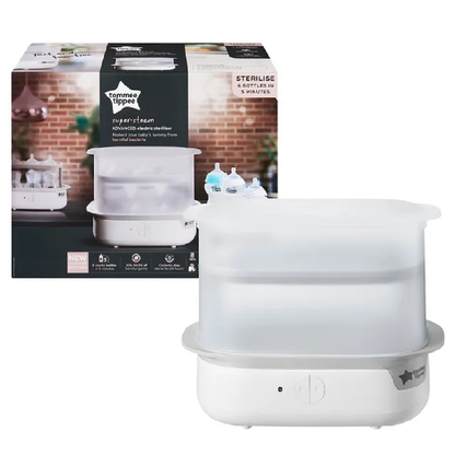 Tommee Tippee Advanced Steam Electric Steriliser White