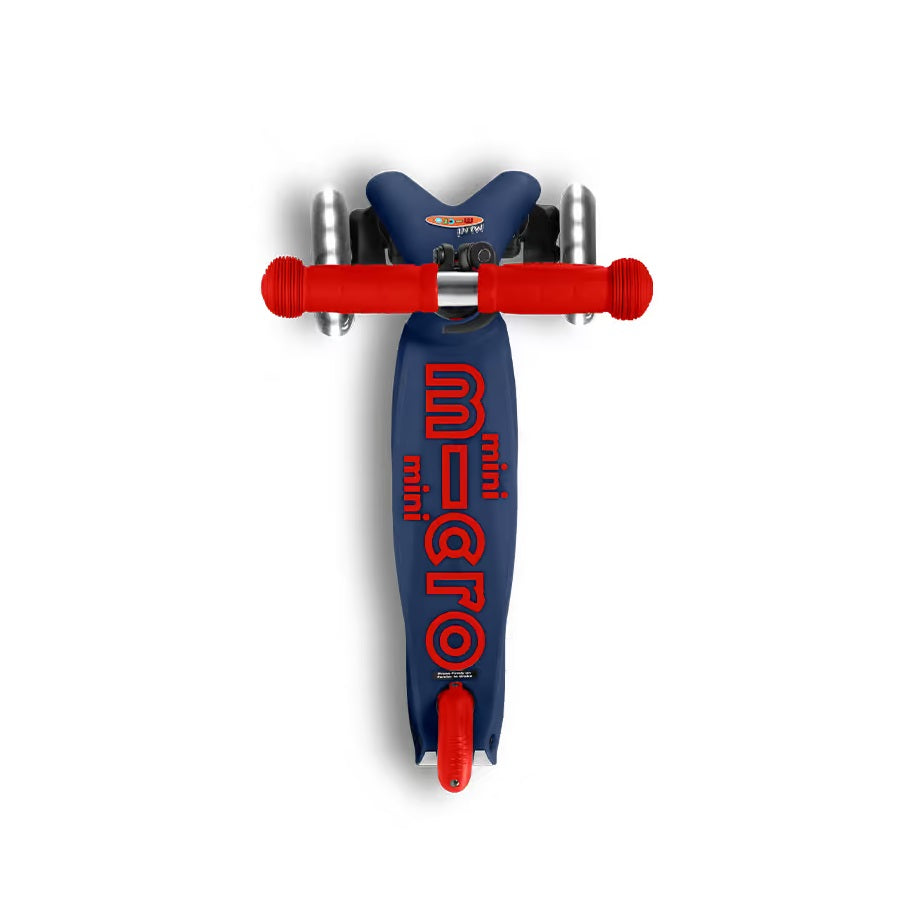 Mini Micro - Deluxe Scooter LED - Navy Blue