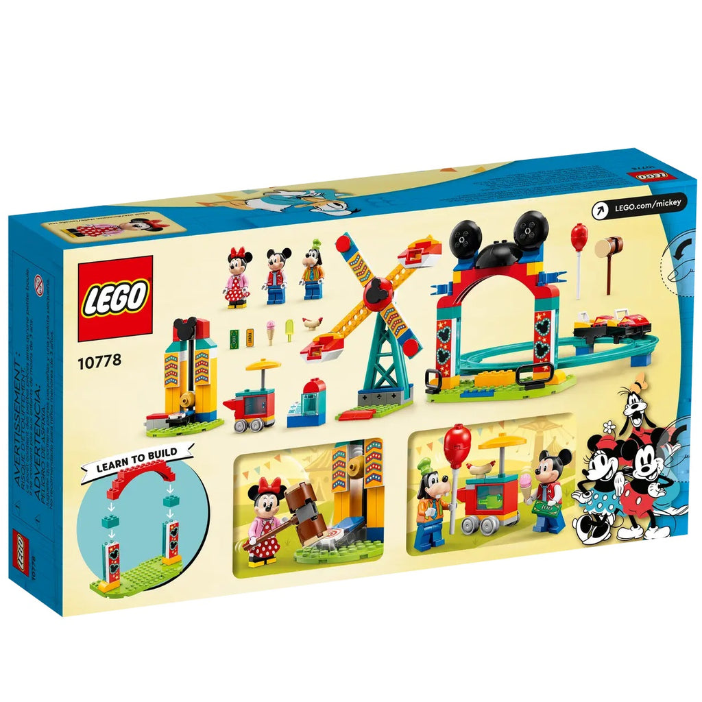 LEGO Disney 10778 Mickey, Minnie and Goofy’s Fairground Fun
