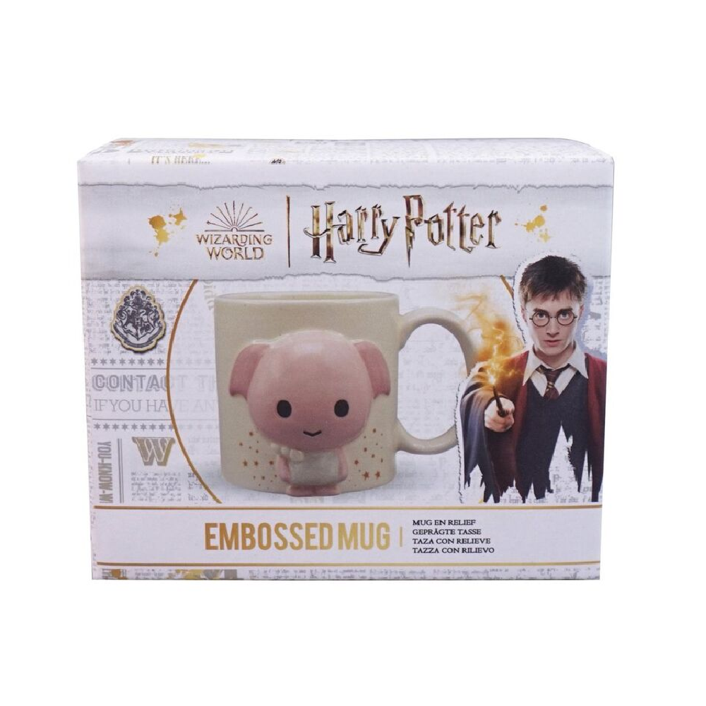 Half Moon Bay: Mug Boxed Embossed (350ml) - Harry Potter Kawaii (Dobby)