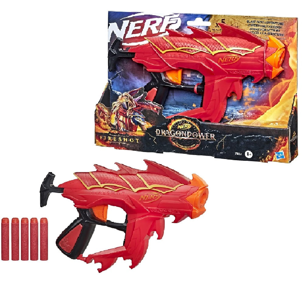 Nerf Dragon Power Fireshot 5 Dart Blaster