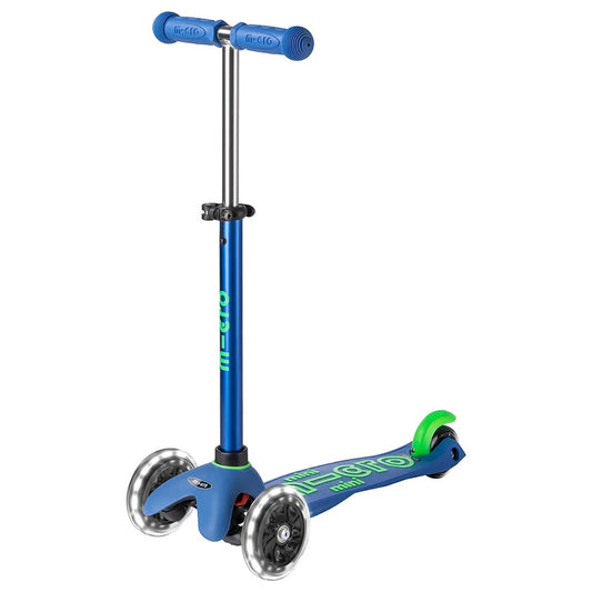 Micro - Mini Deluxe Led Scooter - Crystal Blue