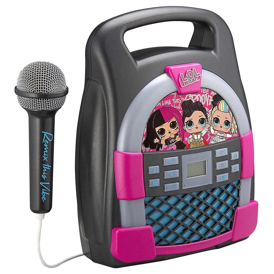 KIDdesigns - Bluetooth Mp3 Karaoke With Microphone  - Lol