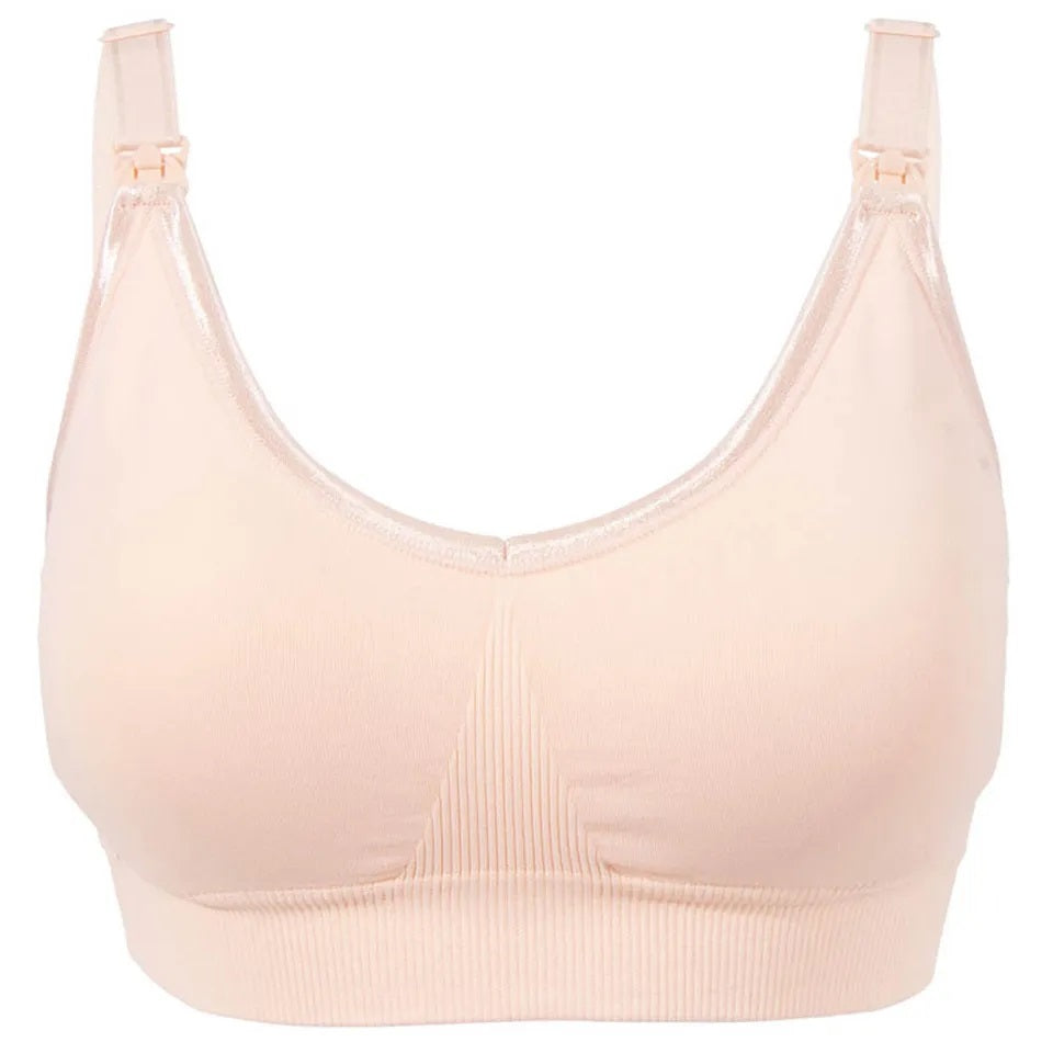 Okus - Original Full Cup Maternity & Nursing Bra - Beige - Small