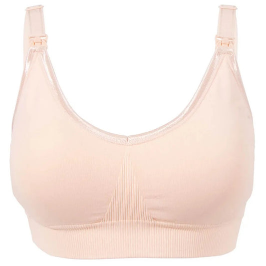 Okus - Original Full Cup Maternity & Nursing Bra - Beige - Large