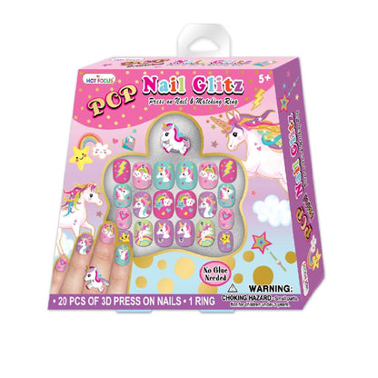 Hot Focus Pop Nail Glitz