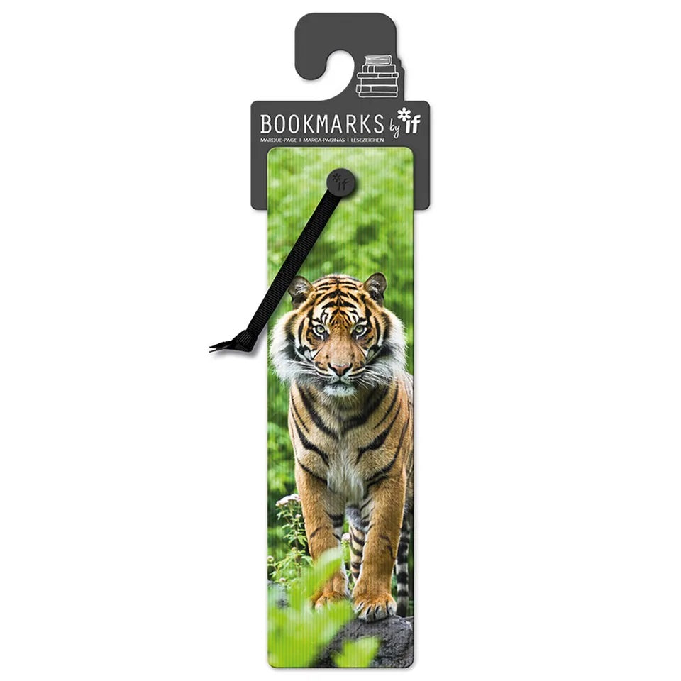 If - 3D Bookmark - Bengal Tiger