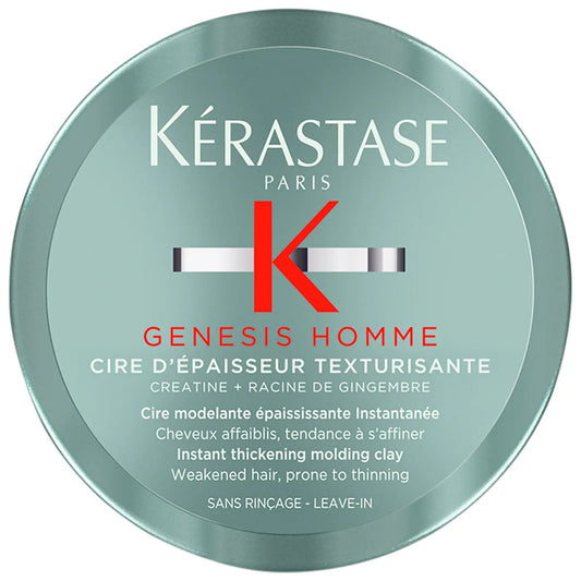 KÉRASTASE GENESIS HOMME INSTANT THICKENING MOLDING CLAY 75ml