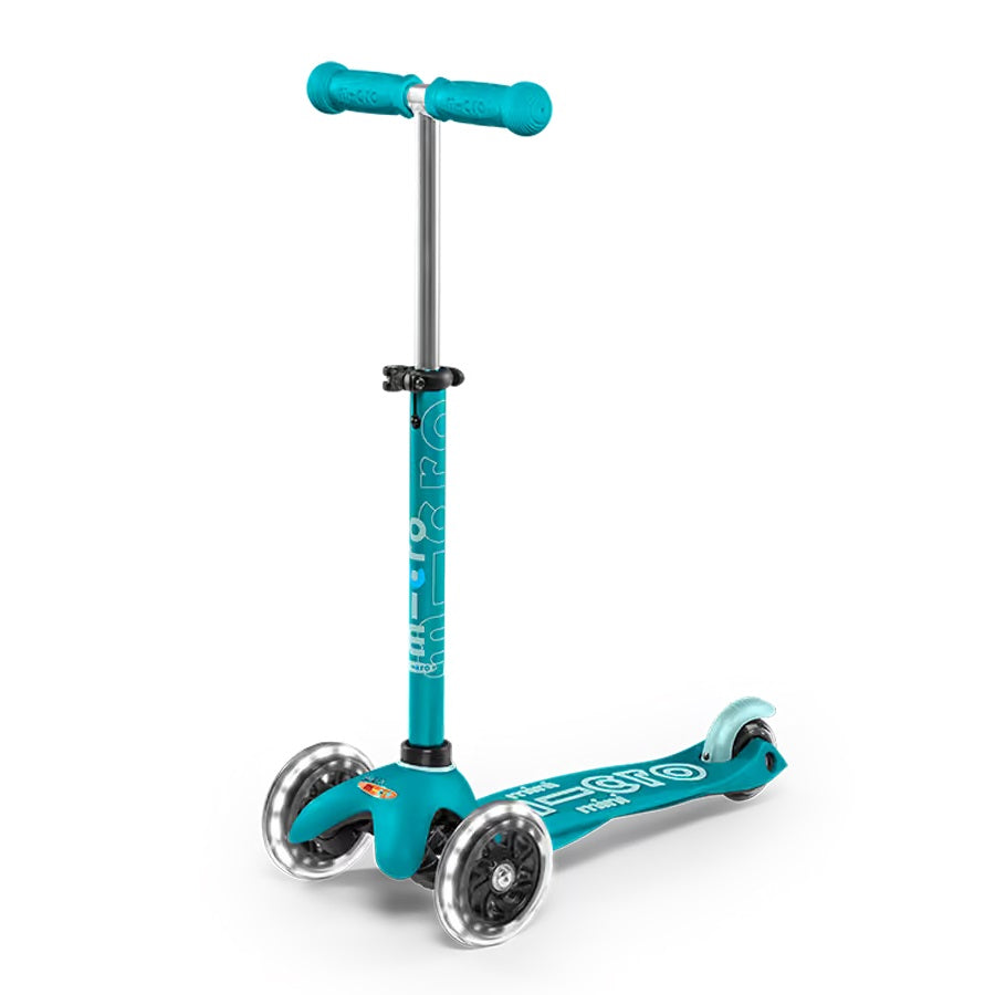 Mini Micro - Deluxe Scooter LED - Aqua