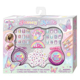 Hot Focus Fancy Nails - Tie Dye Butterfly