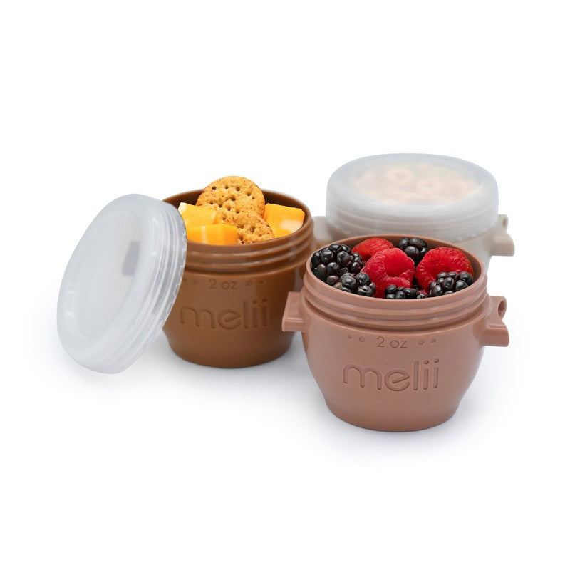 Melii - Snap & Go pods 4oz 4pcs - Neutrals