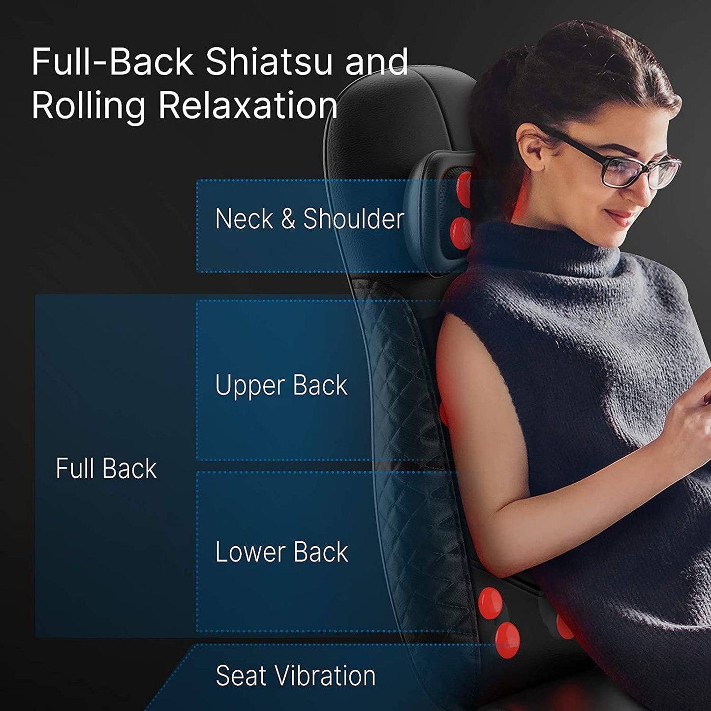 Renpho Shiatsu Back Massager Chair