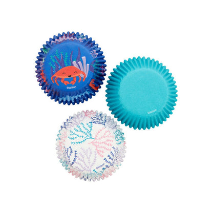 Wilton Ocean Life Standard Baking Cups, Set of 75