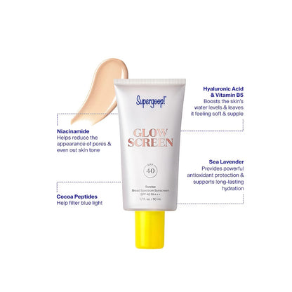 Supergoop! Glowscreen SPF 40 50ml - Sunrise