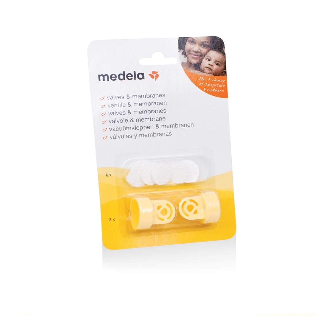 Medela Valve & Membranes (Blister Pck)