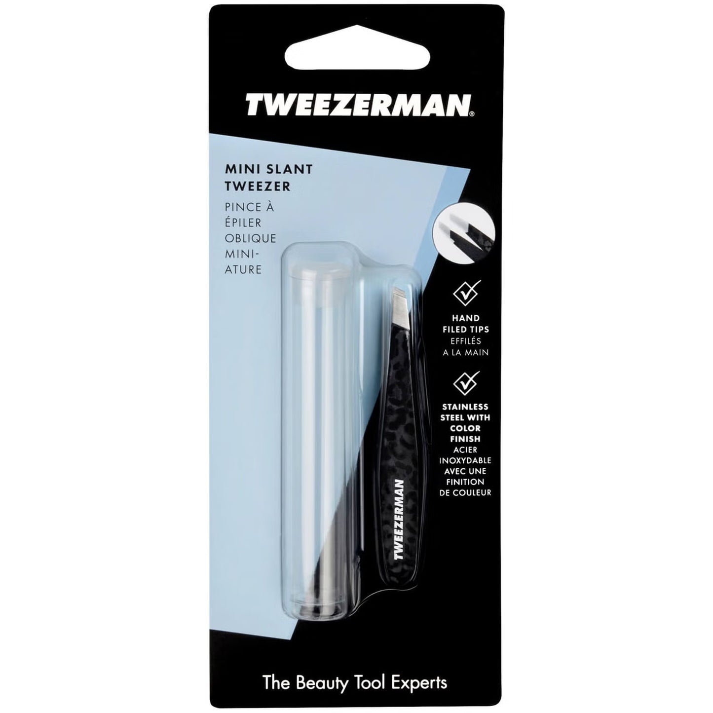 Tweezerman Black Leopard Mini Tweezer