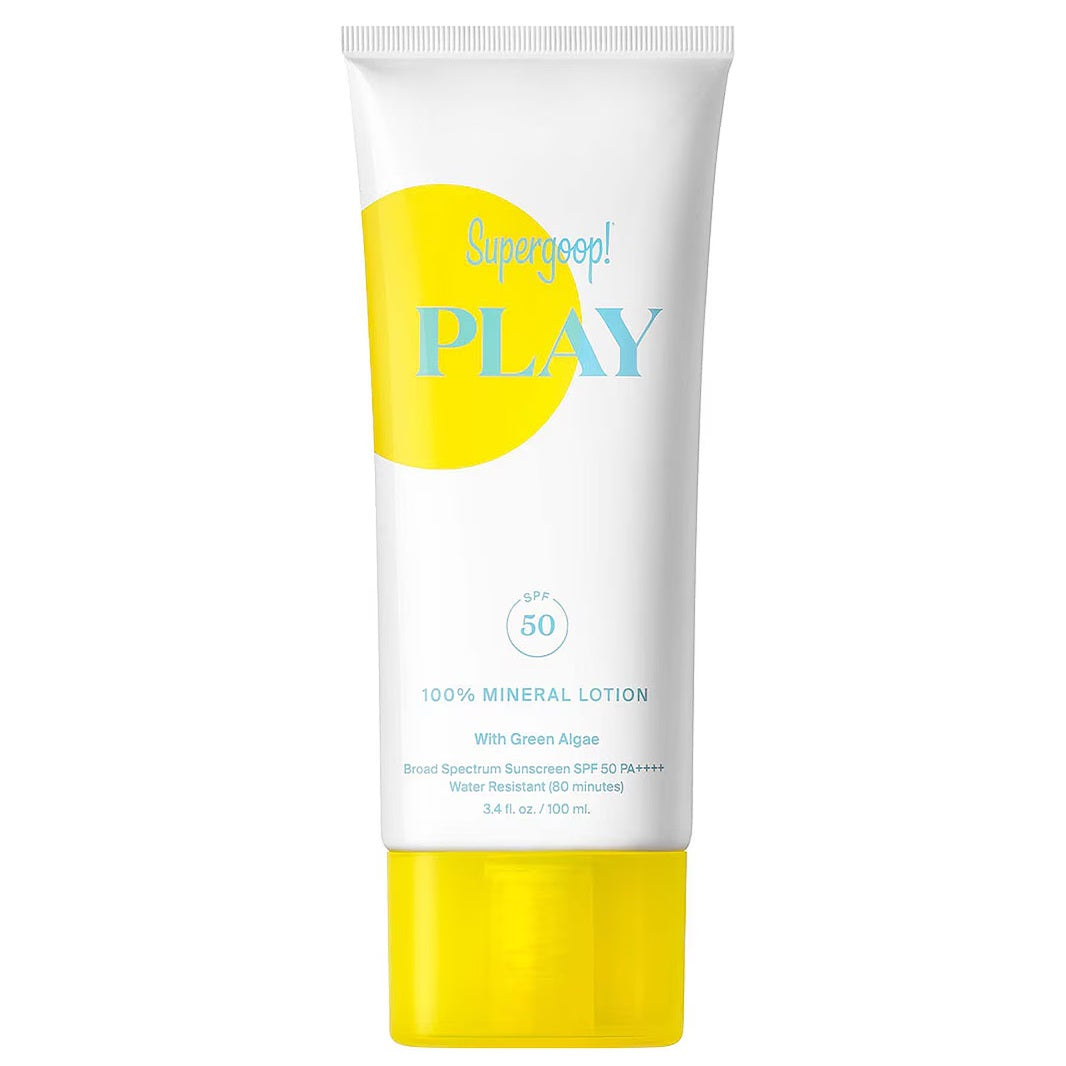 Supergoop! PLAY 100% Mineral Lotion SPF 50 with Green Algae 100ml