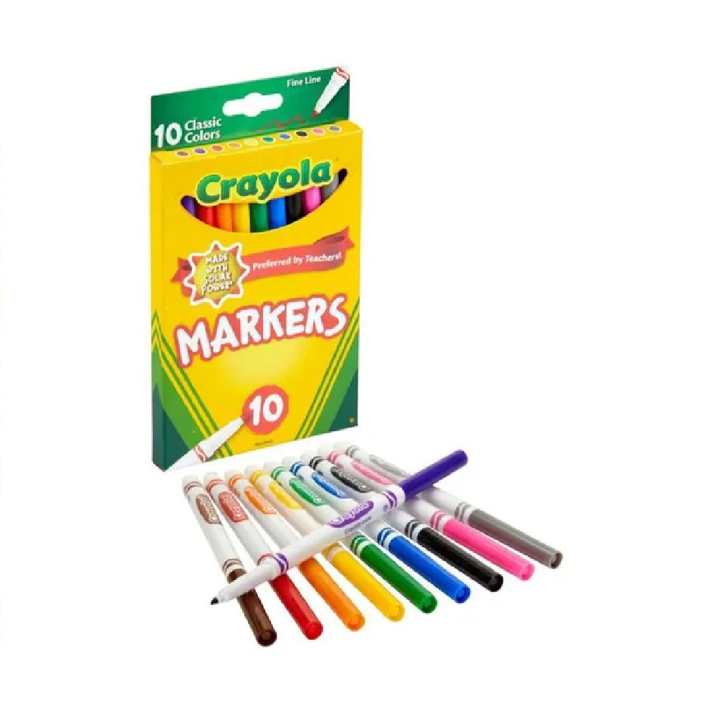 Crayola Classic Fine Line Color Max Markers 10ct