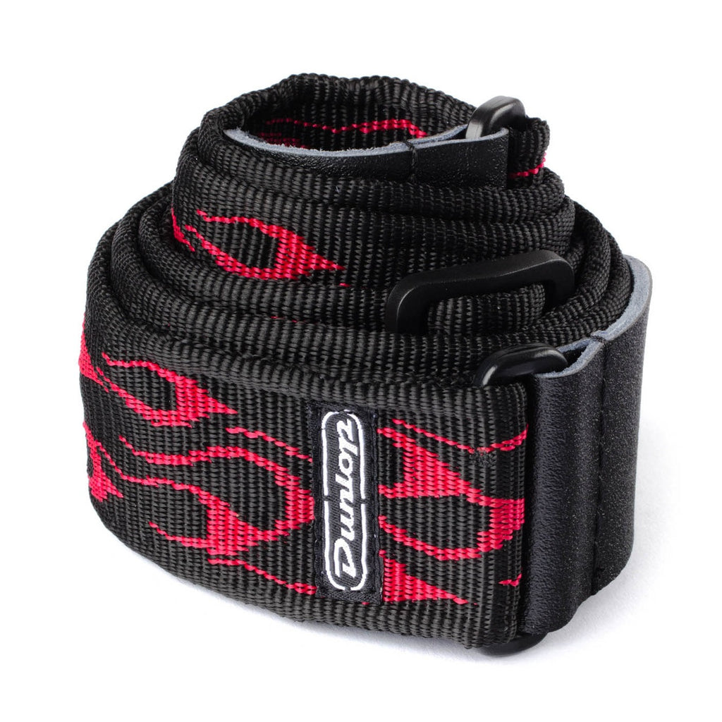 Dunlop Classic Flambe Red Guitar Strap